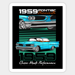 Iconic Bonneville Car Sticker